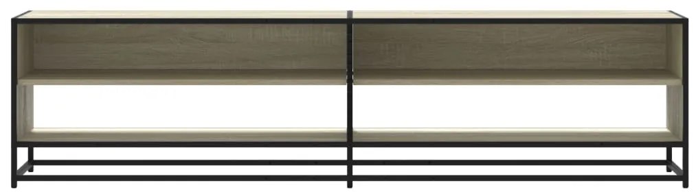 Móvel de TV 180x40x46 cm derivados de madeira carvalho sonoma