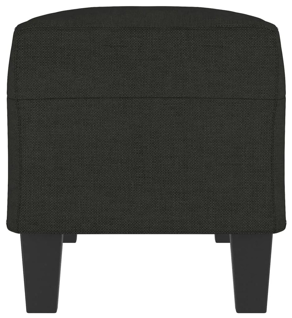 Banco 100x35x41 cm tecido preto