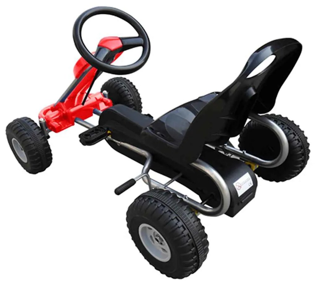 Kart a pedais vermelho