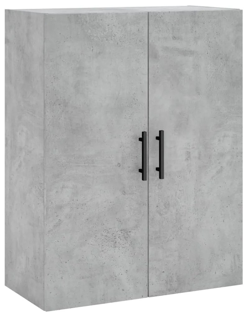 Armário alto 69,5x34x180 cm derivados de madeira cinza cimento