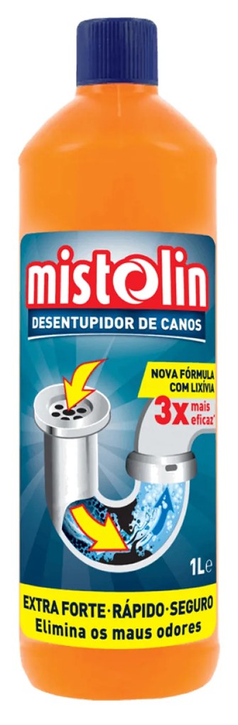 Desentupidor Cano Gel Mistolin 1000ml