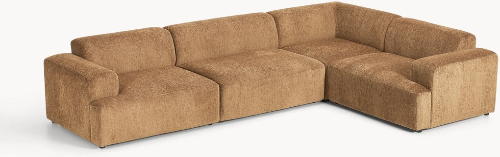 Sofá de canto grande Melva (4 lugares)