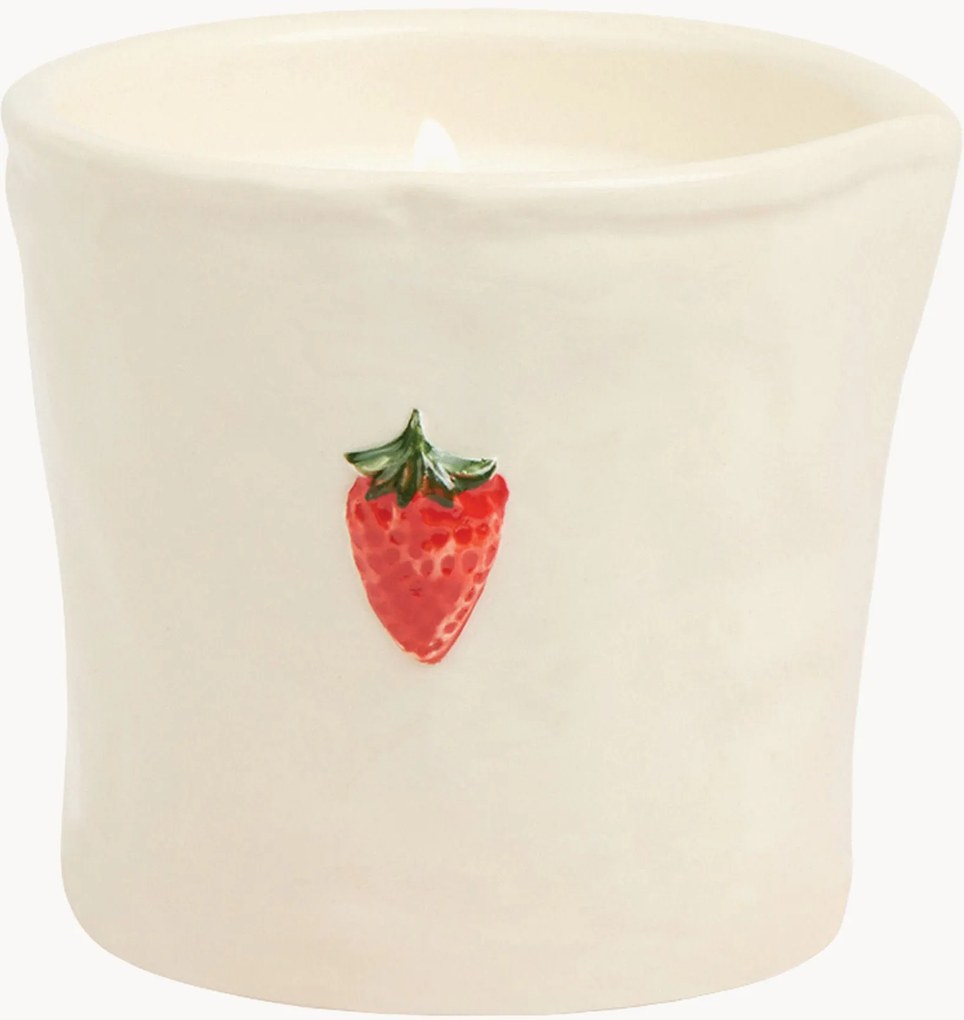 Vela perfumada em cerâmica Strawberry (morango)