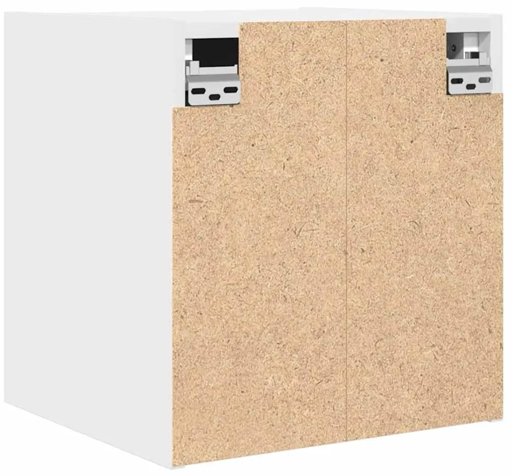 Mesa de cabeceira de parede 38x34x40 cm branco