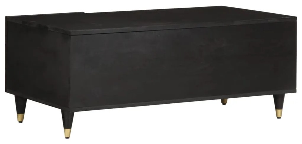 Mesa de centro 100x54x40 cm madeira de mangueira maciça