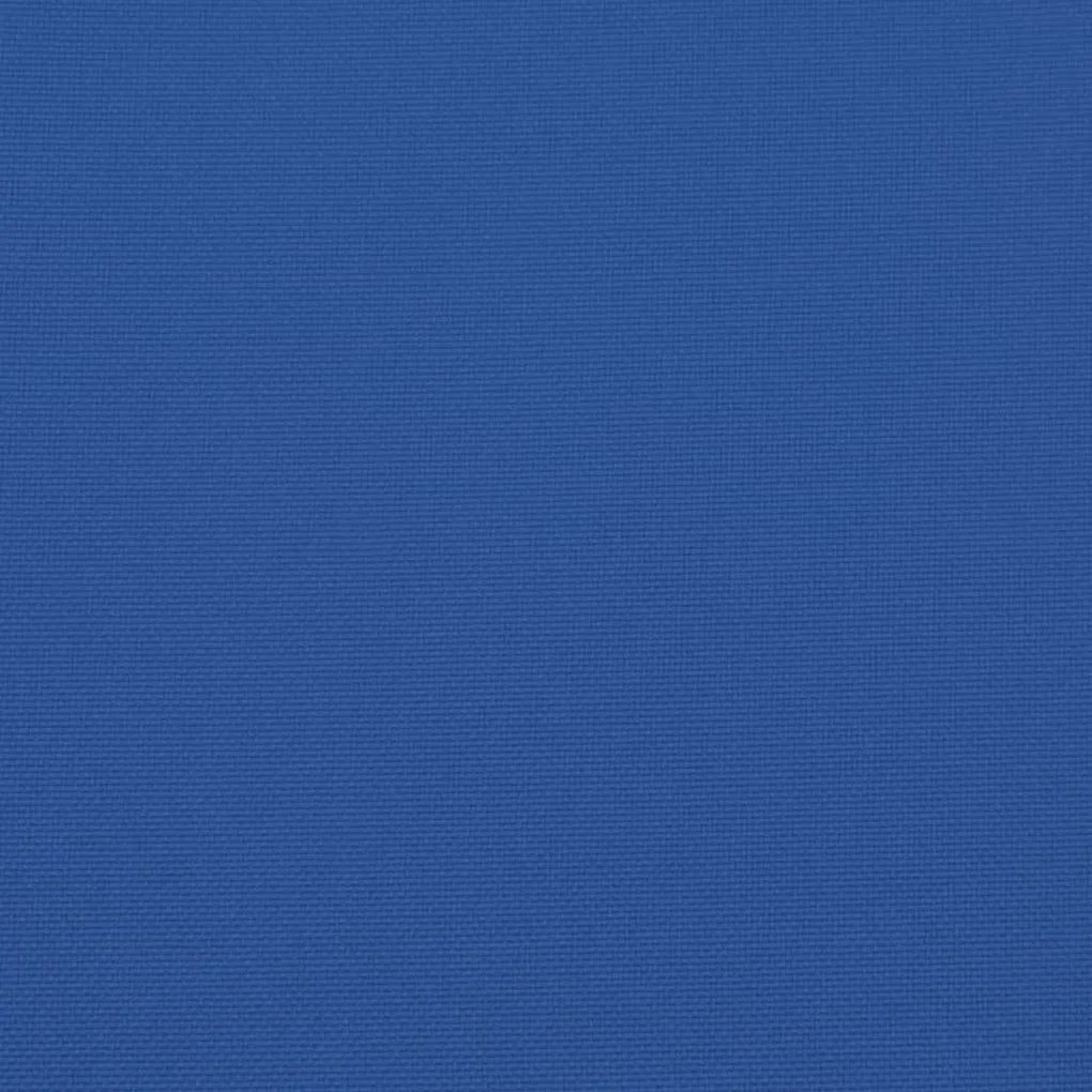 Almofadão para paletes 58x58x10 cm tecido azul