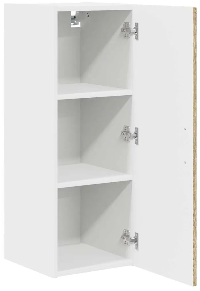 vidaXL Armário de Cozinha 2 pcs Carvalho Sonoma 30 x 31 x 80 cm