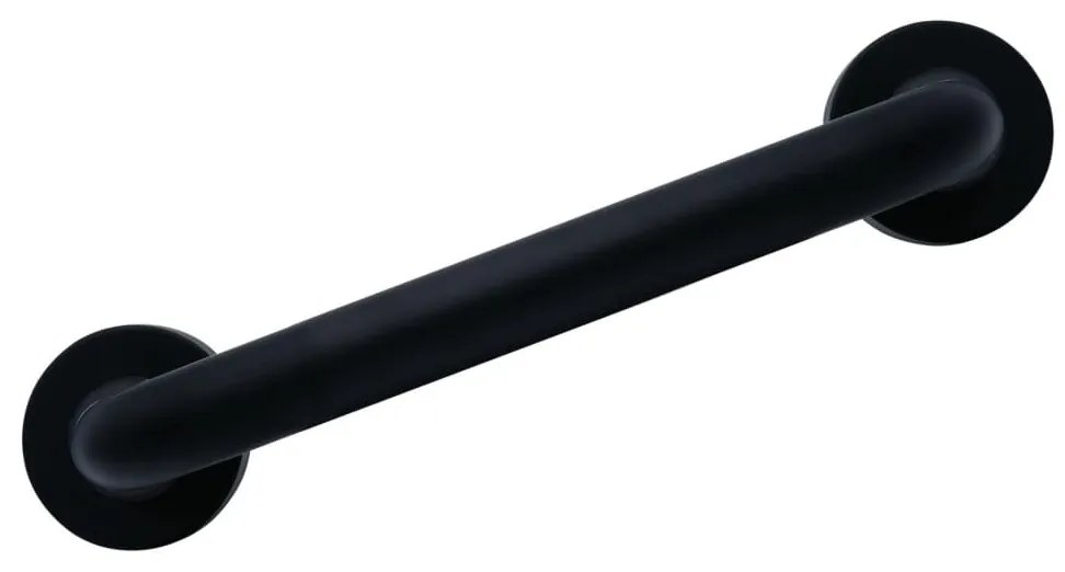 429774 RIDDER Barra de apoio 30 cm alumínio preto