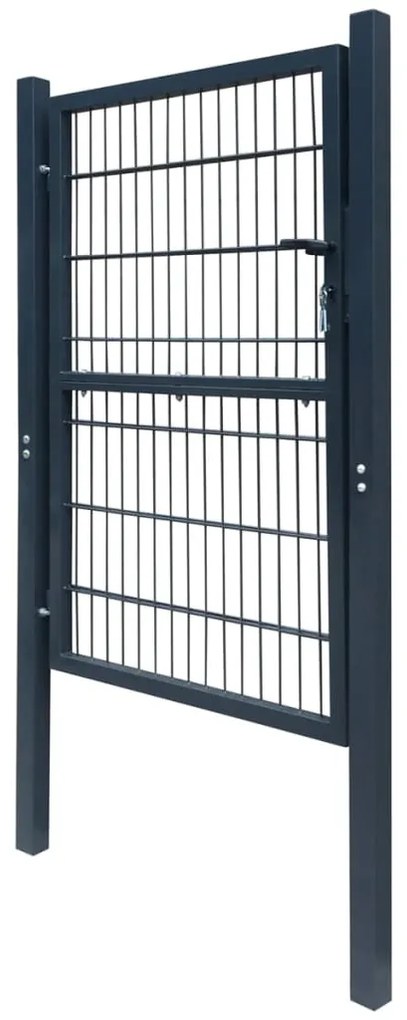 Portão de cerca (individual) 2D 106x170 cm antracite