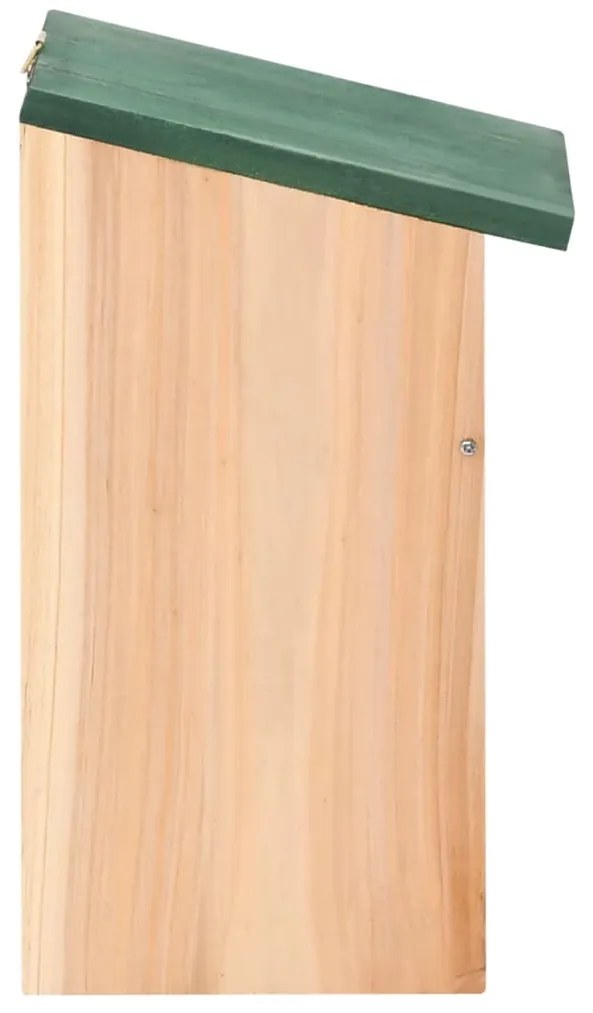 Casas para pássaros 10 pcs 12x12x22 cm madeira de abeto maciça