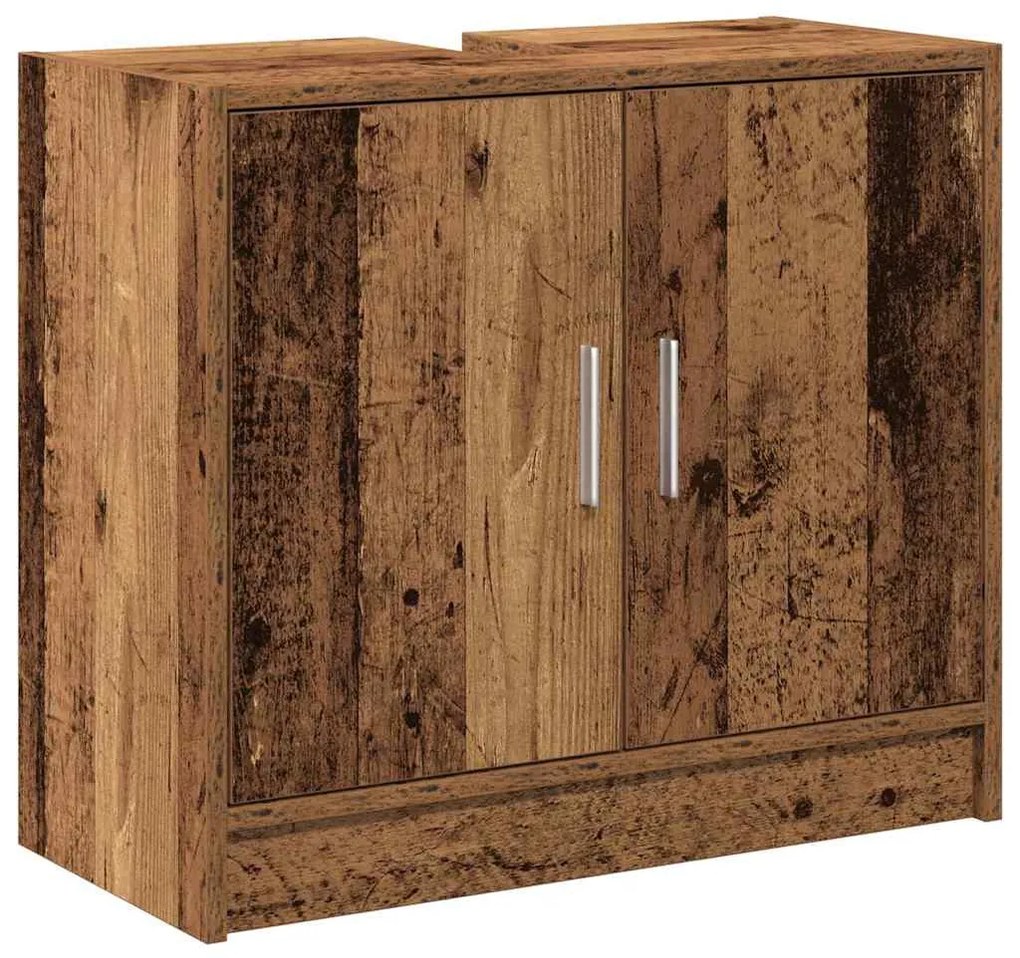 Gabinete de Pia Madeira Velha 63x29x55 cm Madeira Maciça