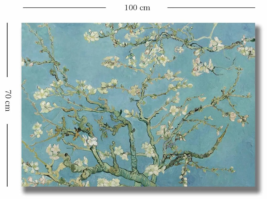 Quadro Decorativo 70100VANGOGH050 – Multicolor – 70 x 100 cm