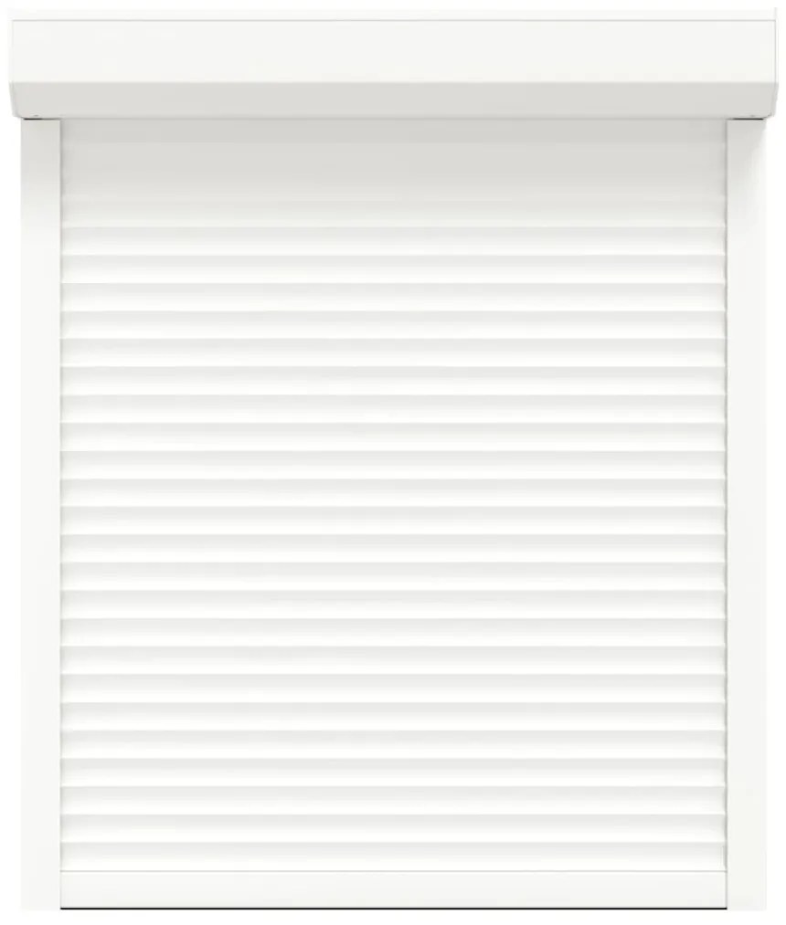 Persiana de enrolar em alumínio 100x120 cm branco