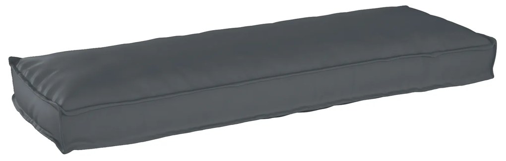 vidaXL Almofada de Palete para Banco Antracite 120x40x8 cm Tecido Oxford