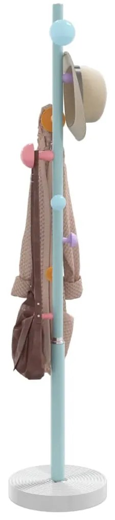 Bengaleiro 172 cm ferro revestido a pó azul