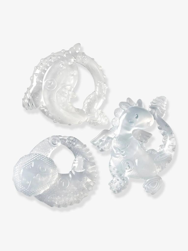 Conjunto de 3 anéis de dentição, Cristal da INFANTINO branco