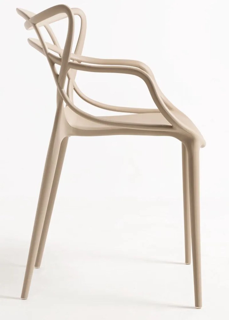Pack 4 Cadeiras Korme - Beige