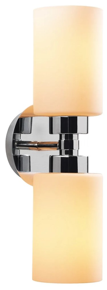 Aplique de Parede Balcova – Prateado – Diâmetro 11 cm x Altura 43 cm