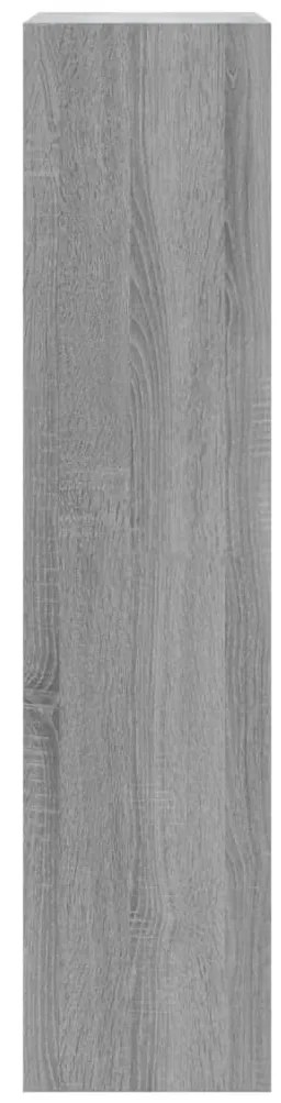 Sapateira 63x24x103 cm derivados de madeira sonoma cinza