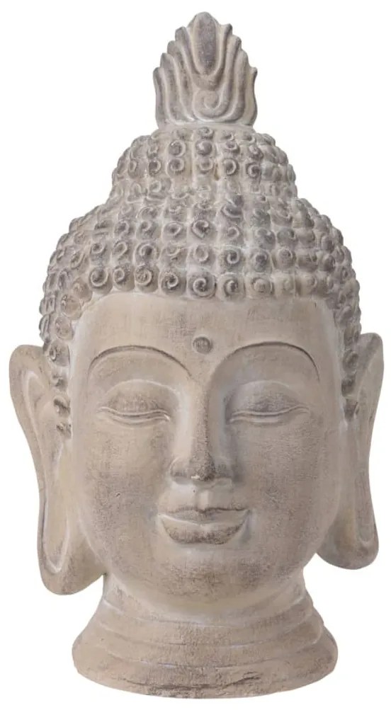 442185 ProGarden Cabeça de Buda decorativa 23x22x45 cm