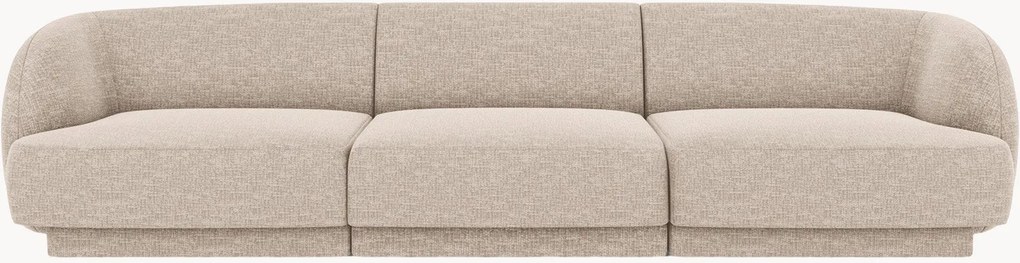 Sofá em chenille Miley (4 lugares), L 255 cm