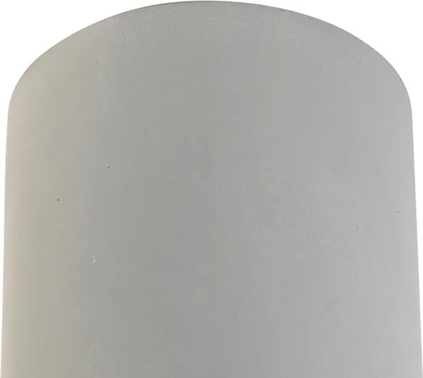 Conjunto de 4 focos de teto rústicos redondos em concreto - Deep