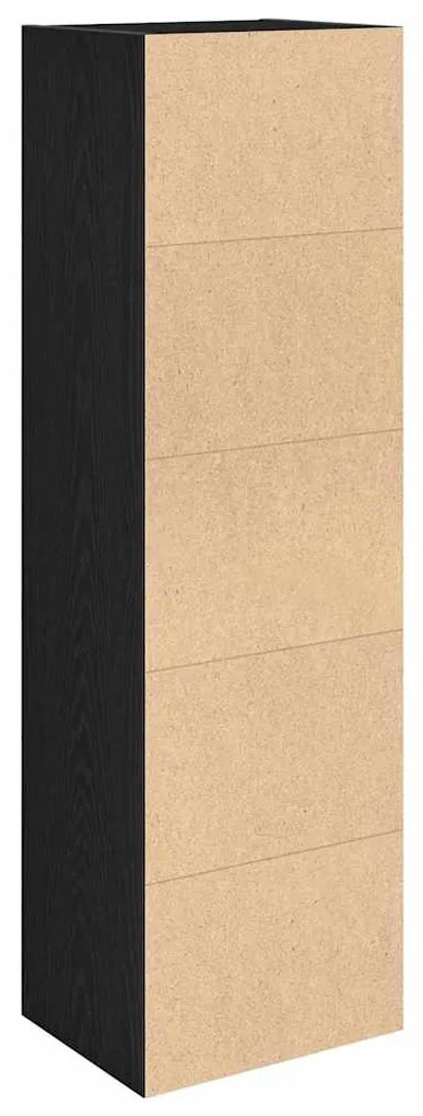 Estante 31x24x102 cm derivados de madeira carvalho preto