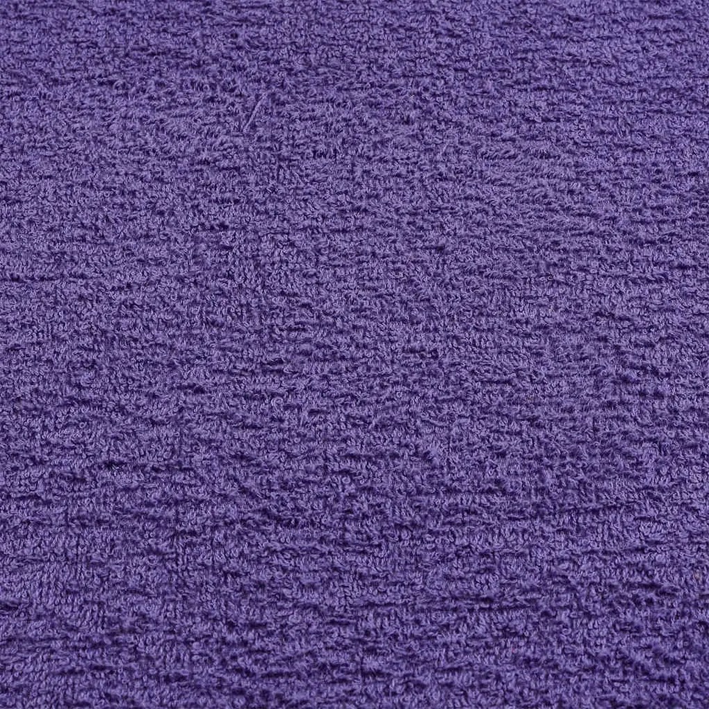 Toalhas de mãos 2 pcs 50x100 cm 360 gsm 100% algodão roxo