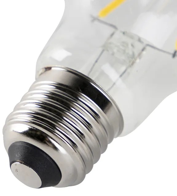 Conjunto de 5 lâmpadas de filamento LED E27 A60 2W 180 lm 2700K