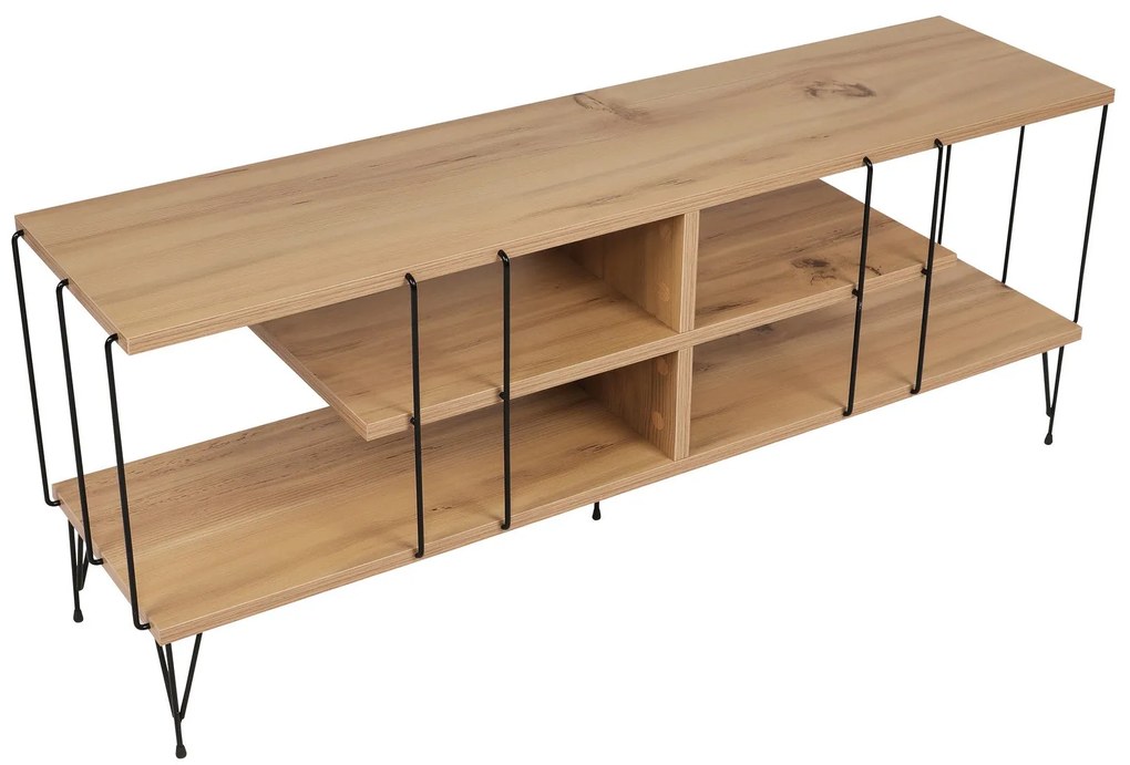 Móvel TV Eze – Carvalho – 120 cm