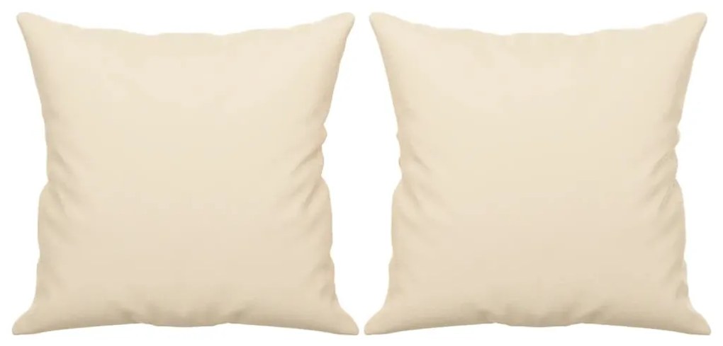 Sofá 3 lugares c/ almofadas 180 cm microfibra bege