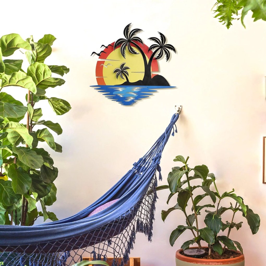 Acessório Decorativo de Parede Apt702 – Multicolor – 45 x 50 cm