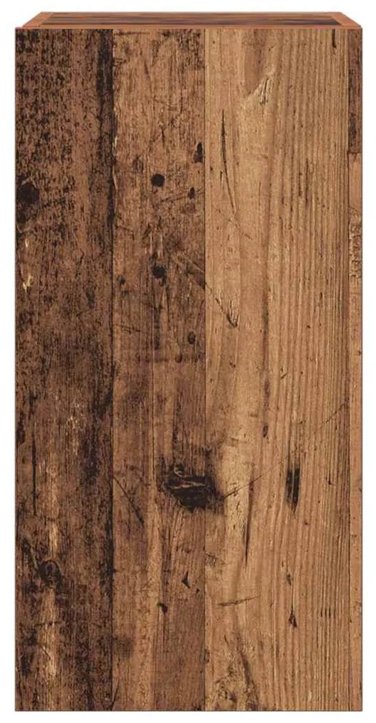 Conjunto de móvel de TV 7 pcs Madeira antiga 30.5 x 30 x 60 cm