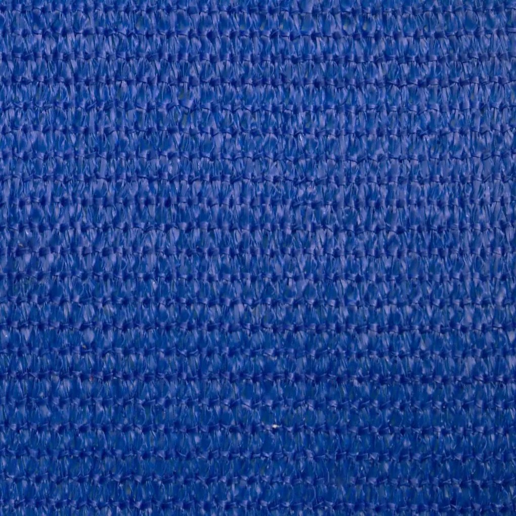 Para-sol estilo vela 160 g/m² 2,5x4 m PEAD azul