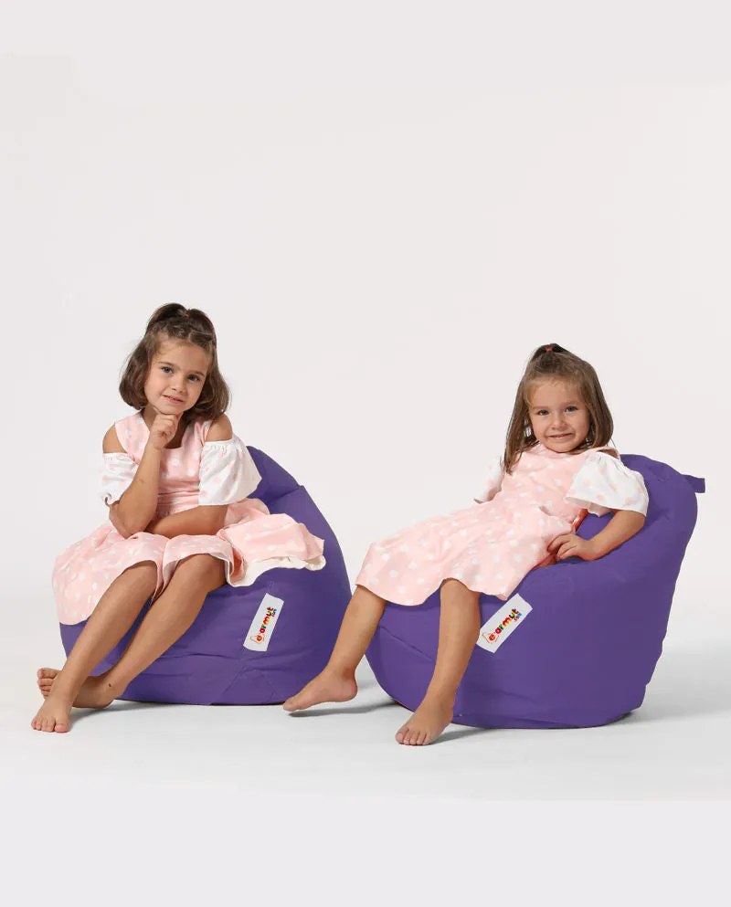 Puff de Jardim Premium Kids – Roxo – 60x60x25 cm | Tribo Home