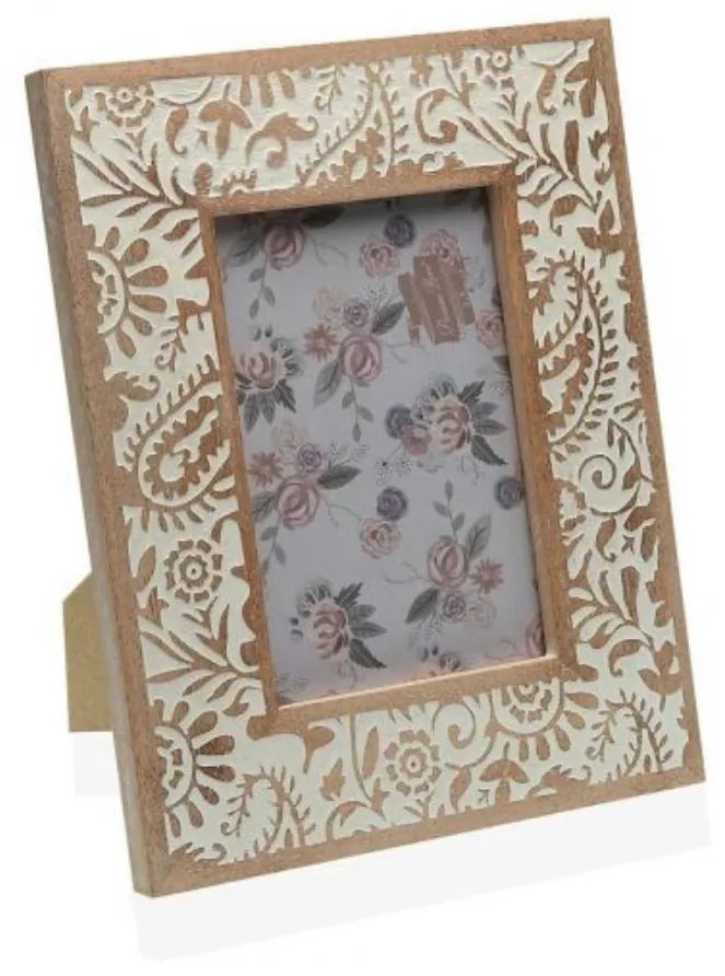 Moldura 10x15cm | Flores | Madeira