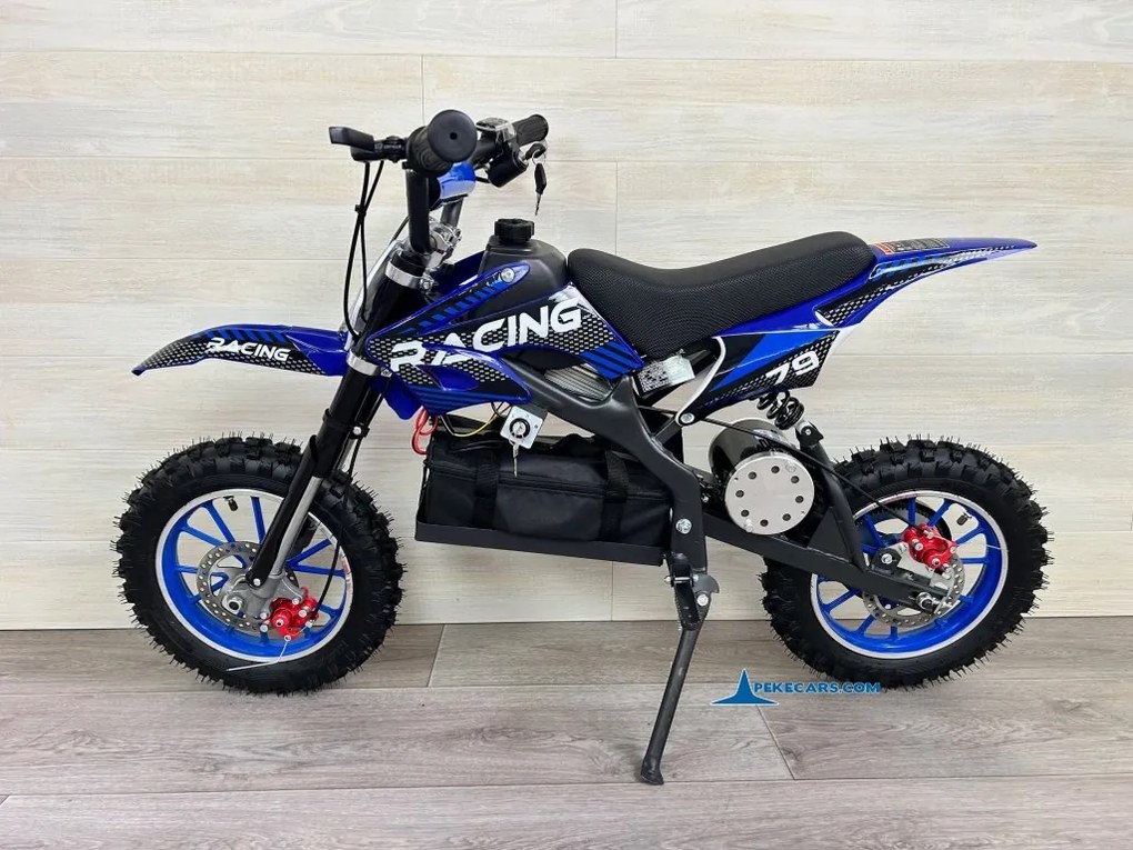 Mota elétrica para crianças 6 a 14 anos Dirk 36V 800W Azul