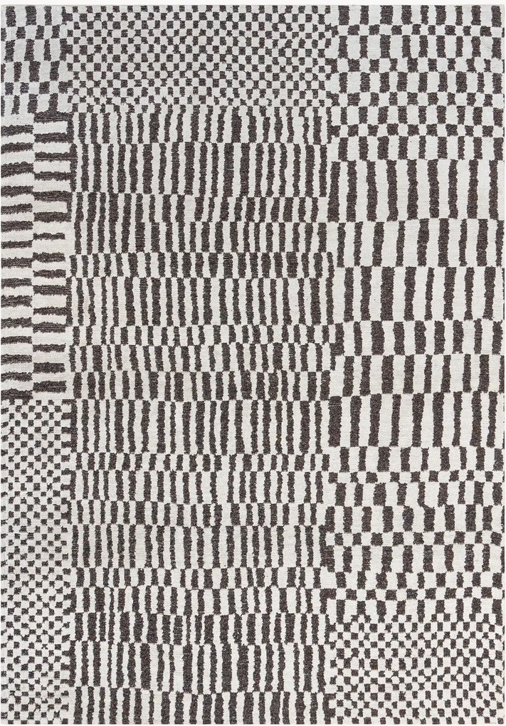 Tapete jacquard lavável para interior e exterior Berber