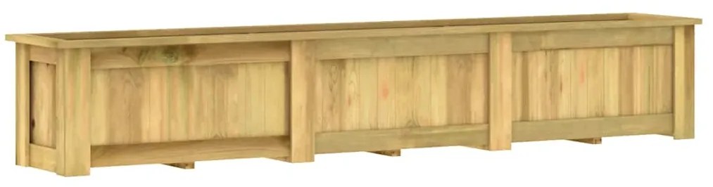 49096 vidaXL Canteiro elevado 291x50x50 cm madeira de pinho impregnada