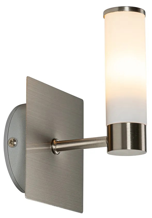 Candeeiro de parede moderno para casa de banho em aço IP44 - Bath Moderno