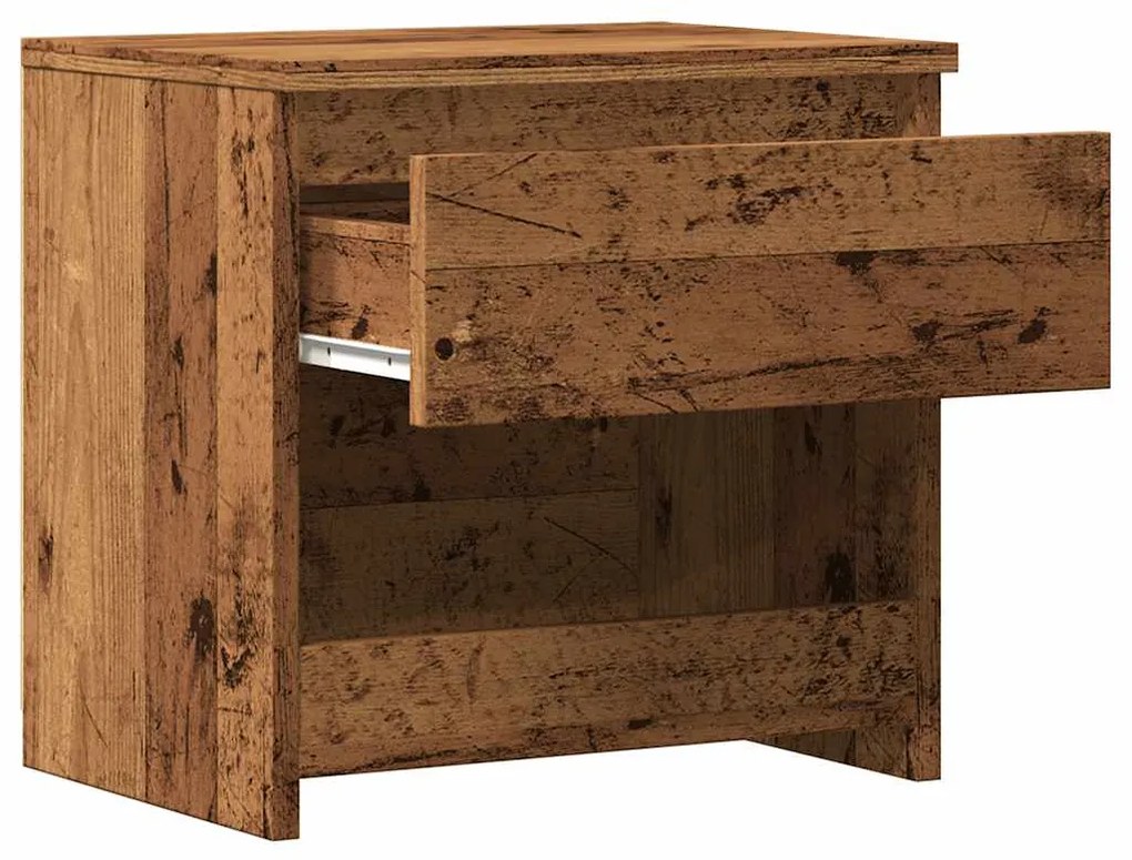 Mesa de cabeceira 40x30x39 cm derivados madeira madeira velha