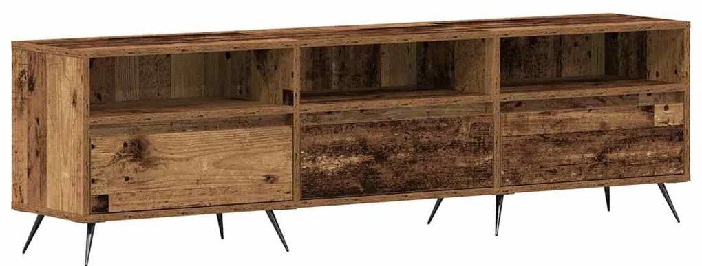 Gabinete de TV Madeira Velha 150x30x44,5 cm Madeira Engenharia
