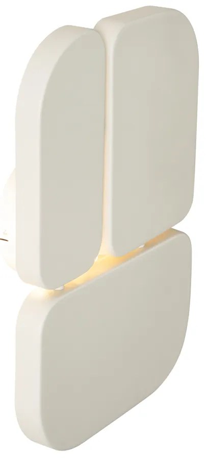Candeeiro de Parede Design Bege 3-Luzes - Planes Design