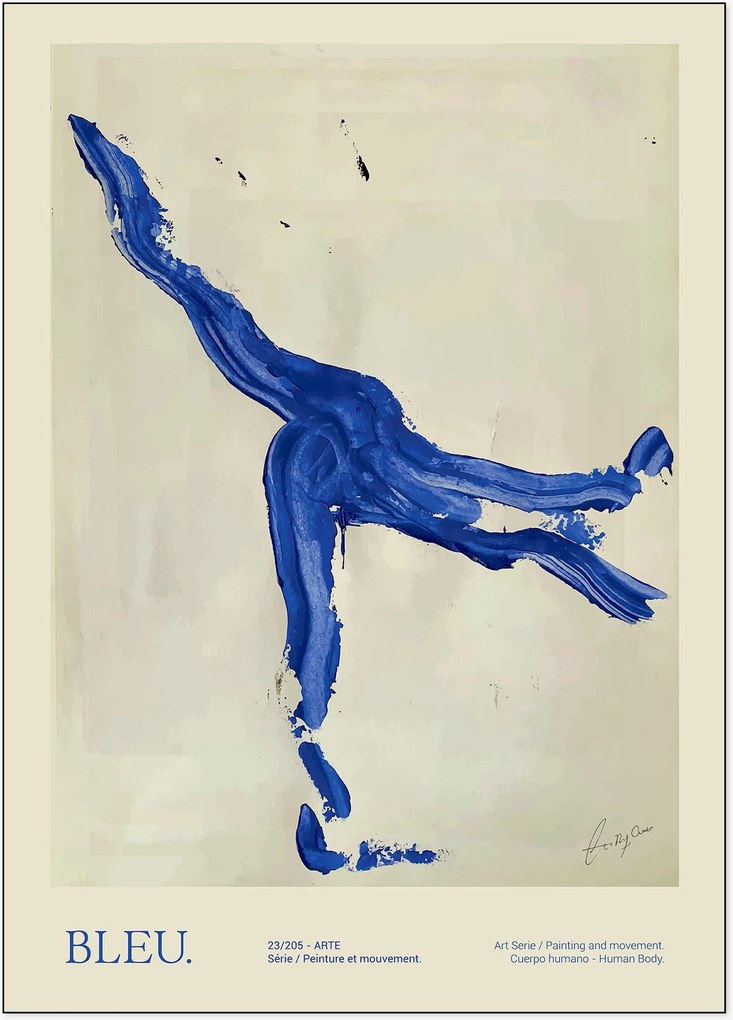 Póster Bleu