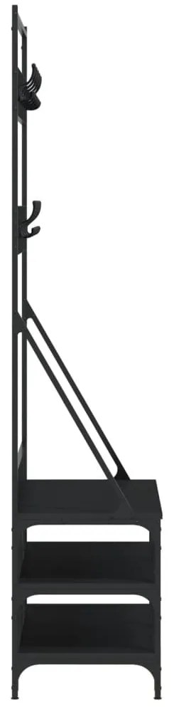 Conjunto de Entrada - Bengaleiro c/ arrumação de calçado 100x40x184 cm