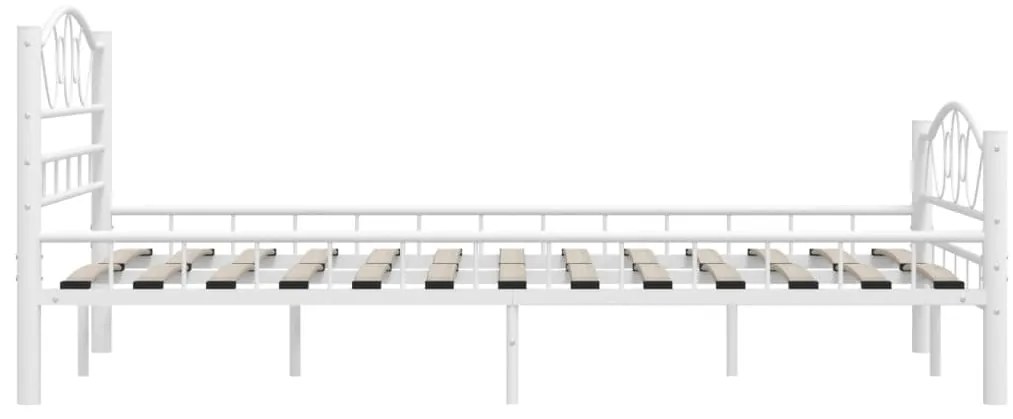 Estrutura de cama 120x200 cm metal branco