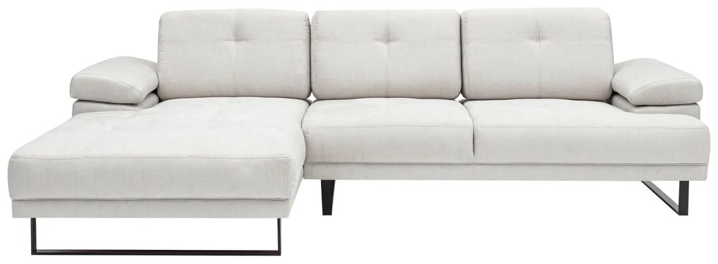 Sofá de Canto Mustang – Bege – 174x314 cm