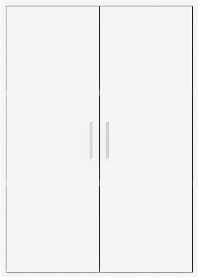 Aparadores 2 pcs 60x31x84 cm derivados de madeira branco