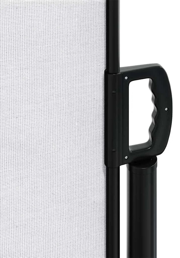 Toldo lateral retrátil 120x600 cm branco