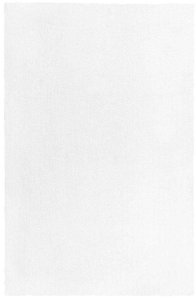 Tapete shaggy 200 x 300 cm branco DEMRE Beliani